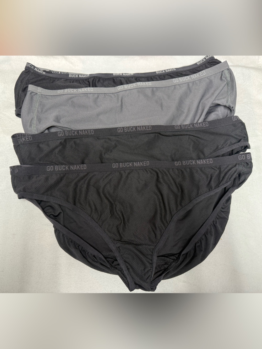 Duluth Trading Co. Buck Naked 4 pairs- Hi-Cut Underwear new XL
